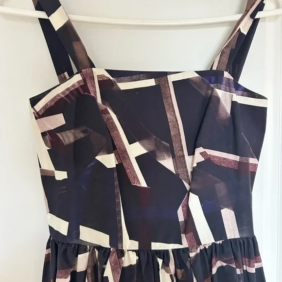 COS Geometric Patterned Dress - Picture 2 of 4